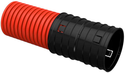 ELASTA Труба гофр. двустенная жесткая ПНД d=140мм (5,7м) IEK | код ET-TG13-212-140-D57-K04 | IEK ELASTA Труба гофр. двустенная жесткая ПНД d=140мм (5,7м) IEK | код ET-TG13-212-140-D57-K04 | IEK