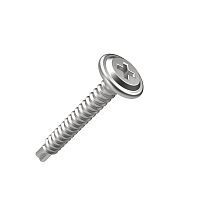 Саморез с прессшайбой сверло усиленный ГОСТ 4,2х25 (500 шт/2000 шт уп/кор) Промрукав | код PR17.00342 | ПРОМРУКАВ