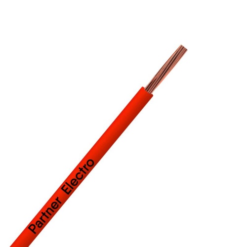Провод ПуГВнг(А)-LS 1х6 450/750В К (уп.100м) ПАРТНЕР ЭЛЕКТРО | код ЦБ-00020707 | ПАРТНЕР-ЭЛЕКТРО