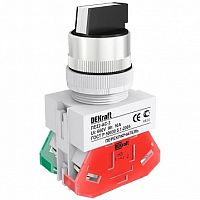 Селекторный переключатель ПЕ-22, 3 позиции, 10А | код. 25140DEK | DEKraft