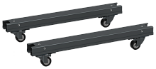 ITK LINEA S Компл. роликов для шкафа шир. 750мм чер. | код LS-SRS05-750 | ITK by IEK