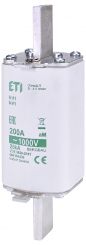 Предохранитель NH-1/aM 100A 690V KOMBI | код 004184422 | ETI