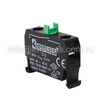 C3CK Блок-контакт CM CP (1НО) для исп. с кнопками серии В в пультах управ. | код C3CK | EMAS