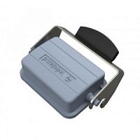 Защитная крышка с уплотнителем, с защелкой (нерж. сталь), для разъемов REVOS Size 6, пластик | код Z7.428.1119.0 | Wieland