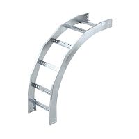 Угол вертикальный внешний 90 градусов, 80х200 R300, лонжерон 1,5 мм, цинк-ламельный, в комплекте с крепежными элементами и соедините | код LIO8320KZL | DKC