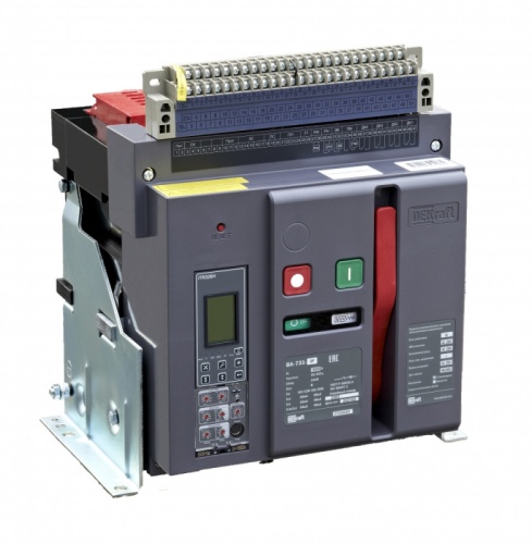 Воздушный авт. выкл. стационарный 4P 630А 80кА расцепитель Н ВА-731 | код 27112DEK | DEKraft Воздушный авт. выкл. стационарный 4P 630А 80кА расцепитель Н ВА-731 | код 27112DEK | DEKraft