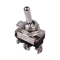 Тумблер 220V 10А (3c) ON-OFF-ON однополюсный Mini REXANT | код 36-4311 | REXANT