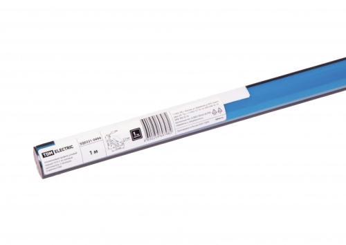 Алюминиевый профиль угловой черный 1616 (1 м), матовый рассеиватель, 2 заглушки, 2 крепежа TDM | код SQ0331-0494 | TDM