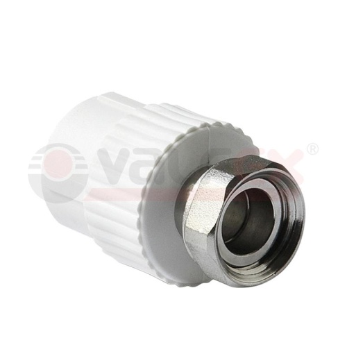 Муфта с накидной гайкой 32х1' (80/20) БЕЛАЯ | код 10139332 | Valfex