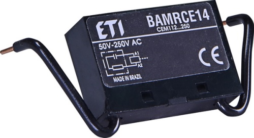 Фильтр RC BAMRCE14 (50-250V AC) | код 004642711 | ETI Фильтр RC BAMRCE14 (50-250V AC) | код 004642711 | ETI