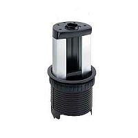 Connect Телеблок на 2 модуля К45 алюминий | код KTL202 | Simon