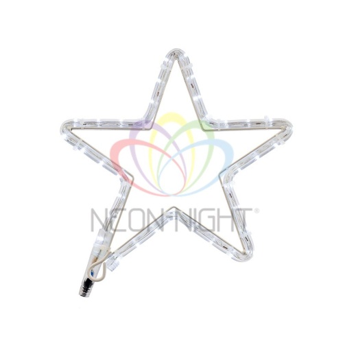 Фигура светодиод. "Звездочка" 30х28см 2Вт 220В IP44 бел. | код 501-211-1 | Neon-Night Фигура светодиод. "Звездочка" 30х28см 2Вт 220В IP44 бел. | код 501-211-1 | Neon-Night