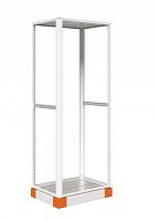 Угловой элемент сейсмоцоколя В=100мм ВРУ-pro (4 шт.компл) RAL7022 ESB | код esb4516 | ELECTRIC STEEL BOX