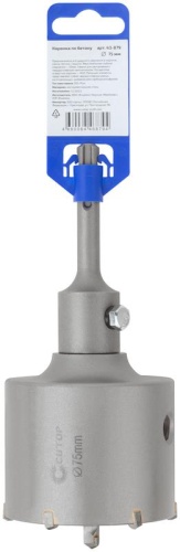 Коронка по бетону SDS Plus, 75 мм, Profi | код 43-879 | FIT фото 4