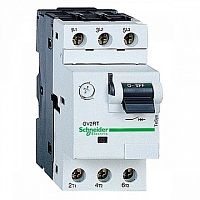 Силовой автомат для защиты электродвигателя TeSys GV2 0.63А 3P | код. GV2RT04 | Schneider Electric 