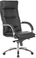 Кресло руководителя Бюрократ T-9927SL черный кожа крестов. металл хром | код 1360683 | БЮРОКРАТ