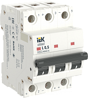 ARMAT Авт. выкл. M06N-DC 3P Z 6А IEK | код AR-M06N-3-Z006DC | IEK