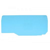 Разделительная пластина, для клемм WKFN 10 D1/2..., цвет: синий | код 07.313.1155.6 | Wieland