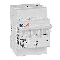 Выключатель автоматический модульный OptiDin BM63-3B50-4,5-УХЛ3 | код 329524 | КЭАЗ