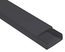 Кабель-канал магистральный 60х60 ЭЛЕКОР черный (12м) | код EL-KK10-060-060-1-K02 | IEK