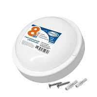 Светильник светодиодный ILED-SMD2835-СПП-8-650-220-6.5-IP65-R ЖКХ | код 1463 | IONICH