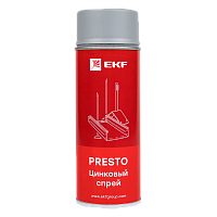 Цинковый спрей "Presto" 400мл | код lp-zinc | EKF