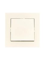 Рамка 1-местн. горизонт. VESNA кремов.