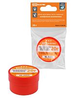 Флюс для пайки, паста паяльная канифольно-вазелиновая, 20 г, банка, инд. упаковка, серия Алмаз TDM | код SQ1025-1511 | TDM