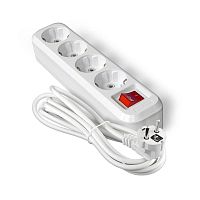 Удлинитель 4х3м с заземл. IP20 S-304А ПВС 3х1.5 с выкл. | код 1734 | Universal