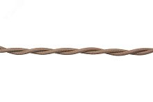 Ретро провод 2х2,5 Песочное золото (матовый) 20 м | код B1-425-719-20 | Bironi