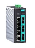 Коммутатор EDS-408A-3S-SC Ethernet switch 5 10/100 BaseTx ports, 3 single mode 100BaseFx,SC | код 00-06031626 | MOXA