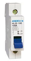Выключатель нагрузки HL32-100 1P 16A (ANDELI) | код ADL04-030 | ANDELI