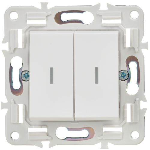 SKANDY Выключ. 2-кл. с инд. 10А SK-V09W арк. бел. IEK | код SK-V20-1-10-K01 | IEK фото 4 SKANDY Выключ. 2-кл. с инд. 10А SK-V09W арк. бел. IEK | код SK-V20-1-10-K01 | IEK фото 4