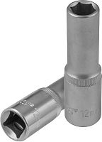 S04HD4112 Головка торцевая глубокая 1/2DR, 12 мм | код S04HD4112 | JONNESWAY