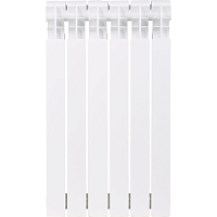 Радиатор биметаллический ЭКО 500/100/6 | код Р0000036995 | Oasis