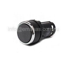 Кнопка нажимная моноблочная 22 мм, IP 40, 1НО | код MB100DH | EMAS