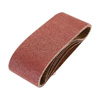 Лента шлифовальная бесконечная, 75х457мм, P80 (5 шт/уп) KRANZ | код KR-91-1332 | KRANZ