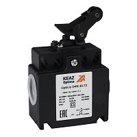 Выключатель концевой OptiLiS D4N-8172 рычаг роликовый вертикальное перемещение EN 50047 XCKT2127P16 | код 365317 | КЭАЗ