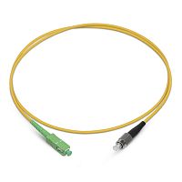 Cabeus FOP(s)-9-SC/APC-FC/UPC-3m Шнур оптический simplex SC/APC-FC/UPC 9/125 sm 3м LSZH | код 8114c| Cabeus