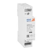 Контактор модульный OptiDin MK-100-2520-230AC (L) | код 343730 | КЭАЗ