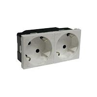 Mosaic Р.2м 2К+Знакл.с мех.бл (10шт.) | код 631801 | LEGRAND