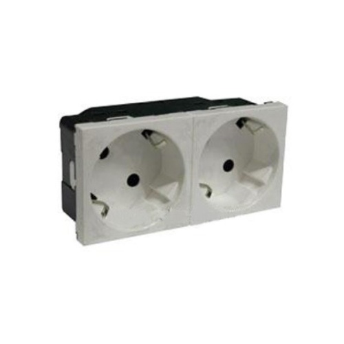 Mosaic Р.2м 2К+Знакл.с мех.бл (10шт.) | код 631801 | LEGRAND