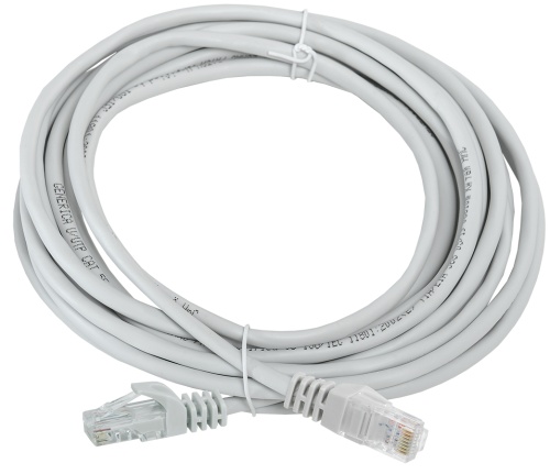 Шнур коммутационный (патч-корд) кат.5E UTP 10м серый GENERICA | код PC01-C5EU-10M-G | IEK Шнур коммутационный (патч-корд) кат.5E UTP 10м серый GENERICA | код PC01-C5EU-10M-G | IEK