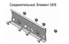 ПЛАСТИНА СОЕДИНИТЕЛЬНАЯ UKS, Н 80 мм, ТОЛЩИНА 1.2 мм | код 3048367 | EAE