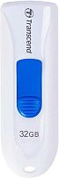 Флеш Диск Transcend 32GB Jetflash 790 TS32GJF790W USB3.0 белый | код 985543 | Transcend