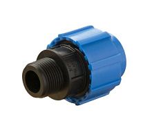 Муфта ПНД компрессионная НР 20 х 1/2' | код 50030020 | Политэк