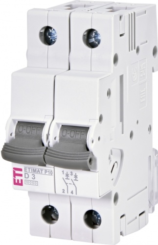 Авт. выключатель ETIMAT P10 2p D3 | код 1901245 | ETI Авт. выключатель ETIMAT P10 2p D3 | код 1901245 | ETI