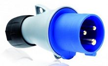 Вилка кабельная 16А 2Р+E IР44 переносная 250В ICAT | код 216-P6 | ABB