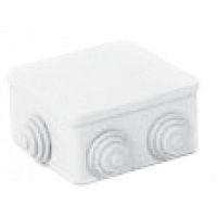 690 211, Распределительная коробка с заглушками IP54 -квадратная KJBS 8012 Halogen Free | код 0.0.0.6.90211 | KLEMSAN