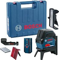 Нивелир лазерн. Bosch GCL 2-50+LR6+RM1+BM3 2кл.лаз. 650нм цв.луч. красный 2луч. (0601066F01) | код 1212003 | BOSCH